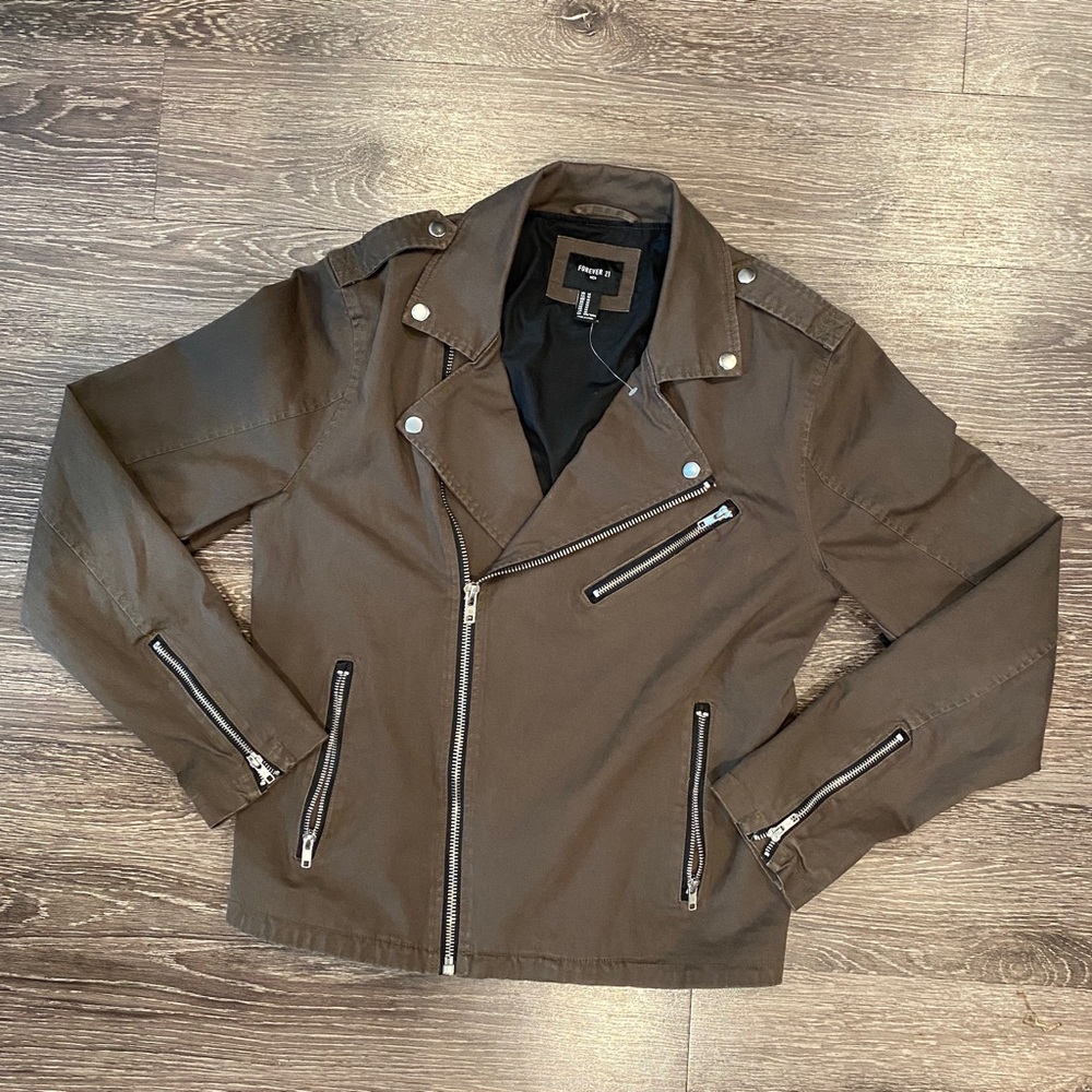 Forever 21 Men’s Biker Jacket - Medium